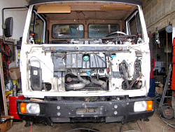 LKW-Schaden; anklicken zum Vergrößern